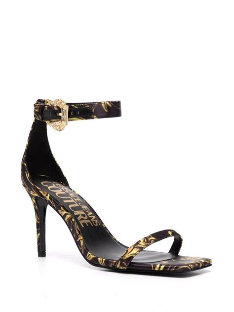 versace thong sandals|versace open toe stiletto sandals.